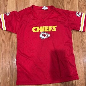 Boys Kansas City Chiefs Red Jersey